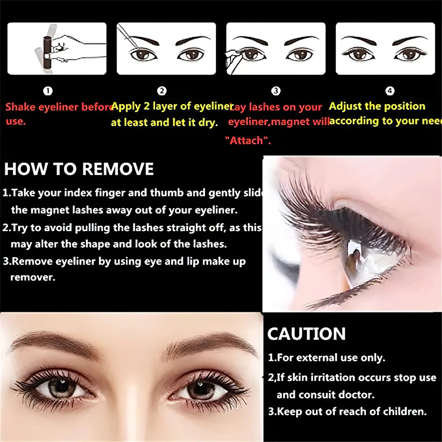 3D Eyelashes - Allure SocietyFalse Eyelashes
