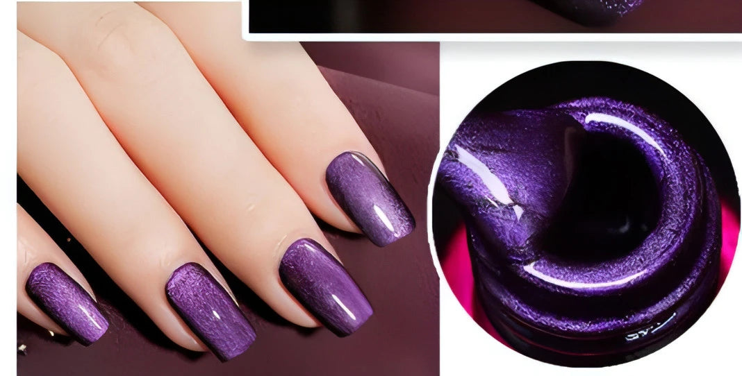 4D Magnetic Nail Polish Set - Allure SocietyFalse Nail Kits and Dryers