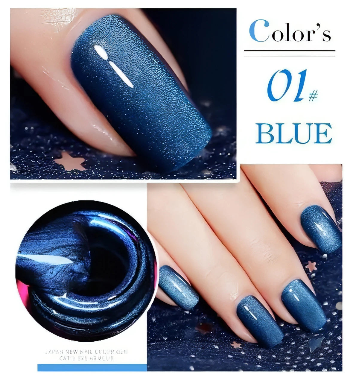 4D Magnetic Nail Polish Set - Allure SocietyFalse Nail Kits and Dryers