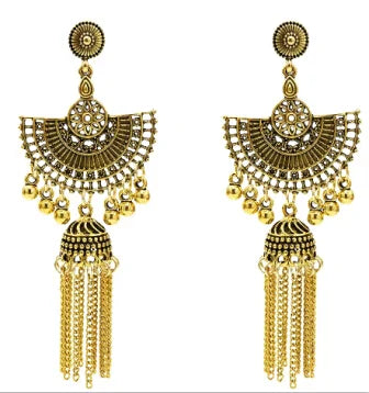 Egypt Vintage Silver Alloy Earrings for Women - Allure Society