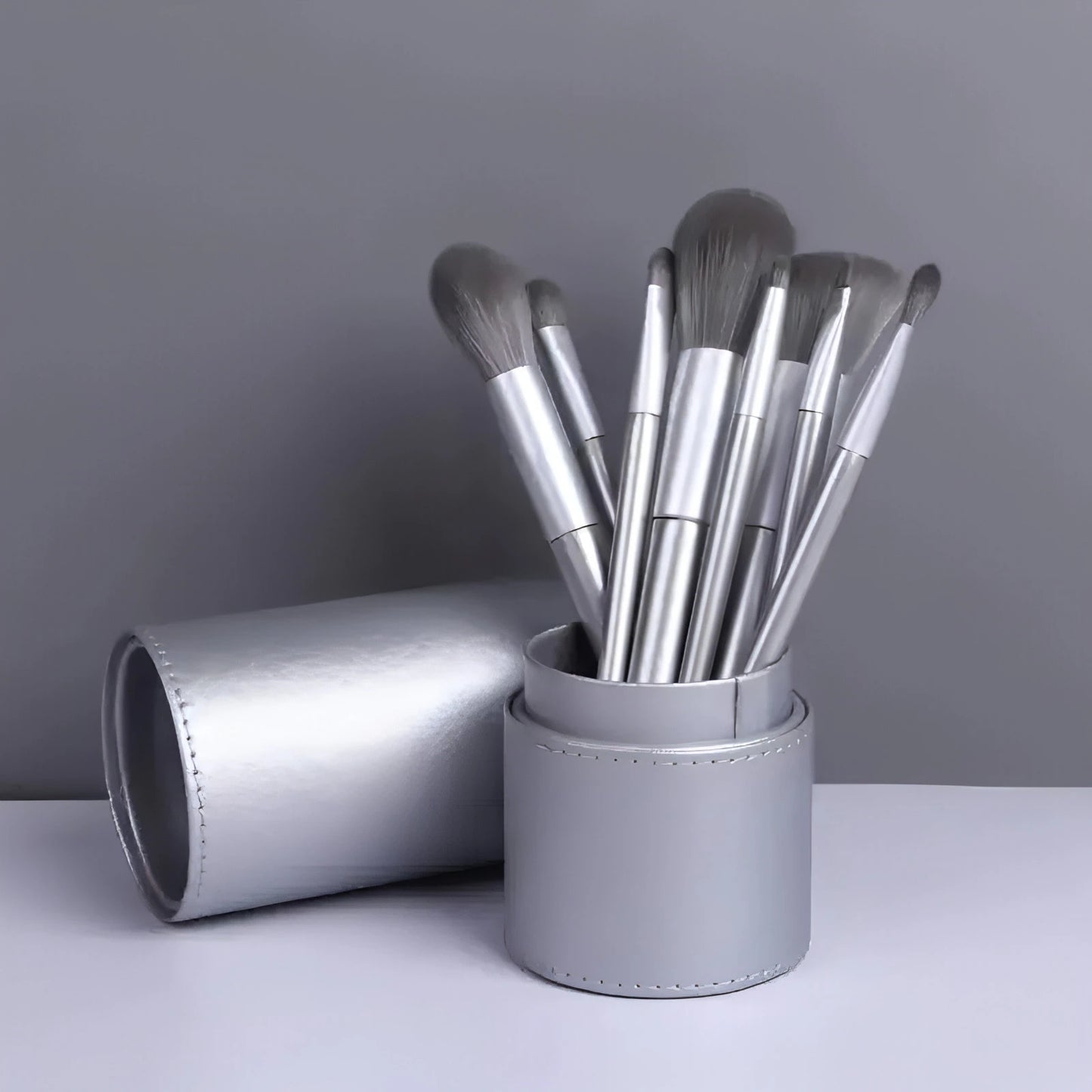 Belle&Rose™ Grey Wolf Brush Set - Allure SocietyMakeup Brush Set