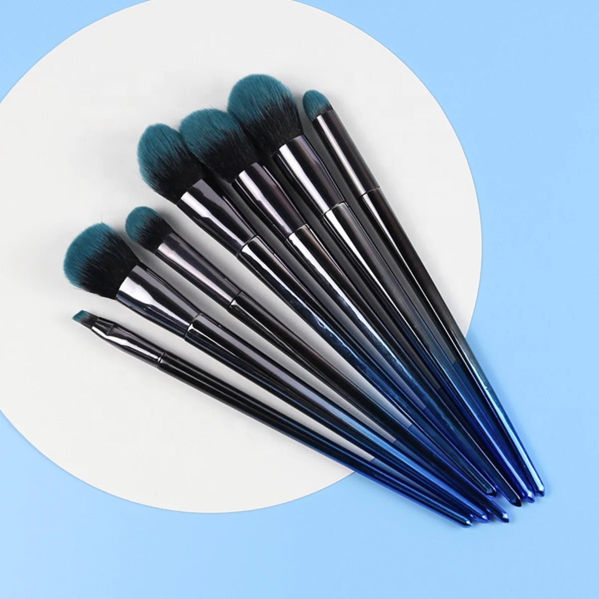 Blue Wave Brushes - Allure SocietyMakeup Brush Set