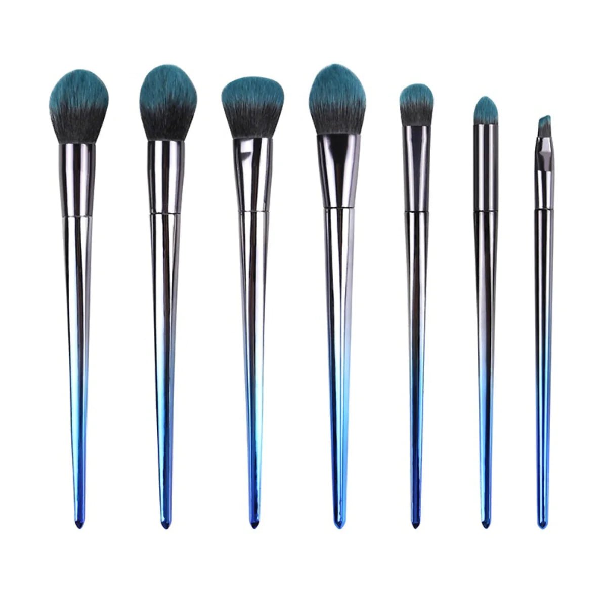 Blue Wave Brushes - Allure SocietyMakeup Brush Set