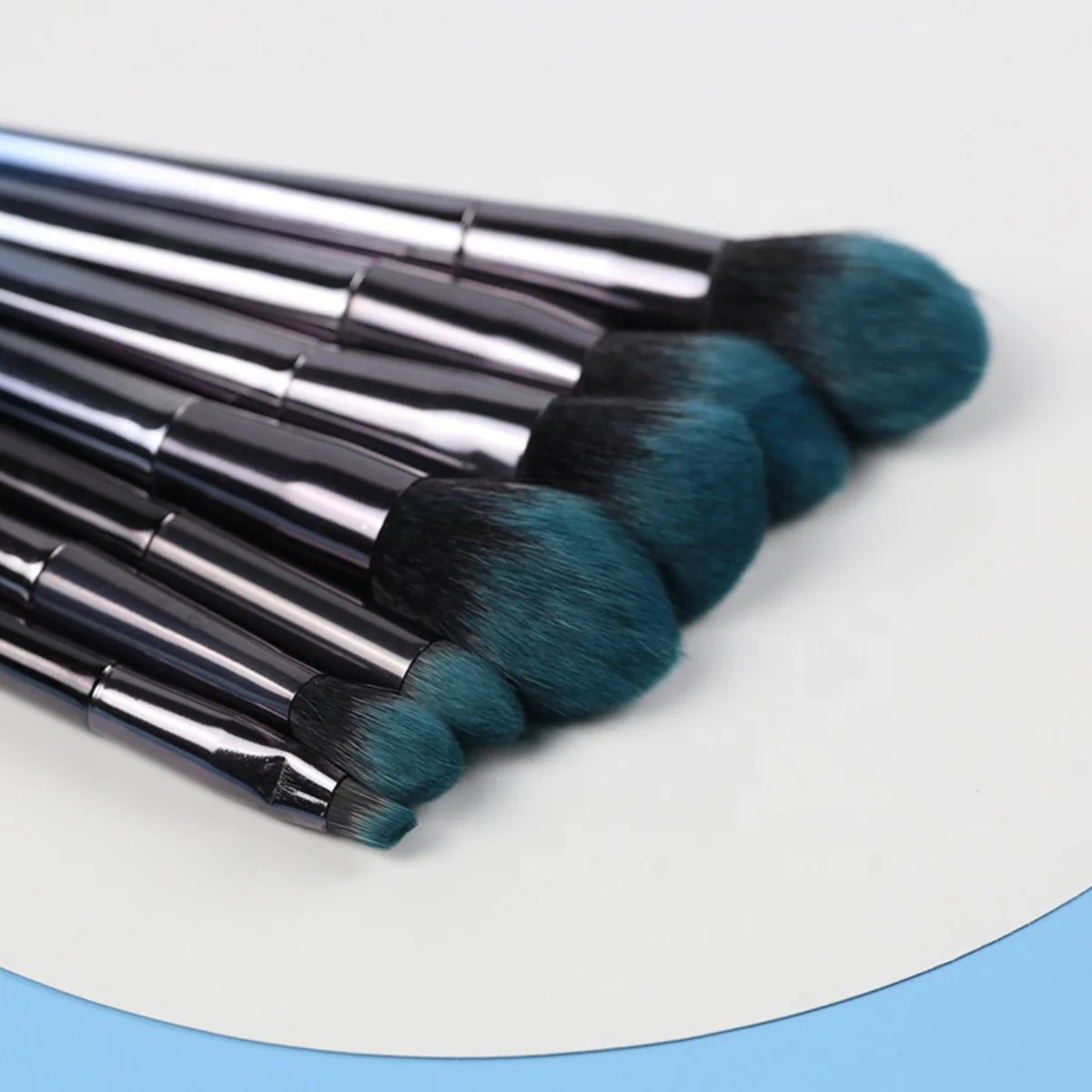 Blue Wave Brushes - Allure SocietyMakeup Brush Set