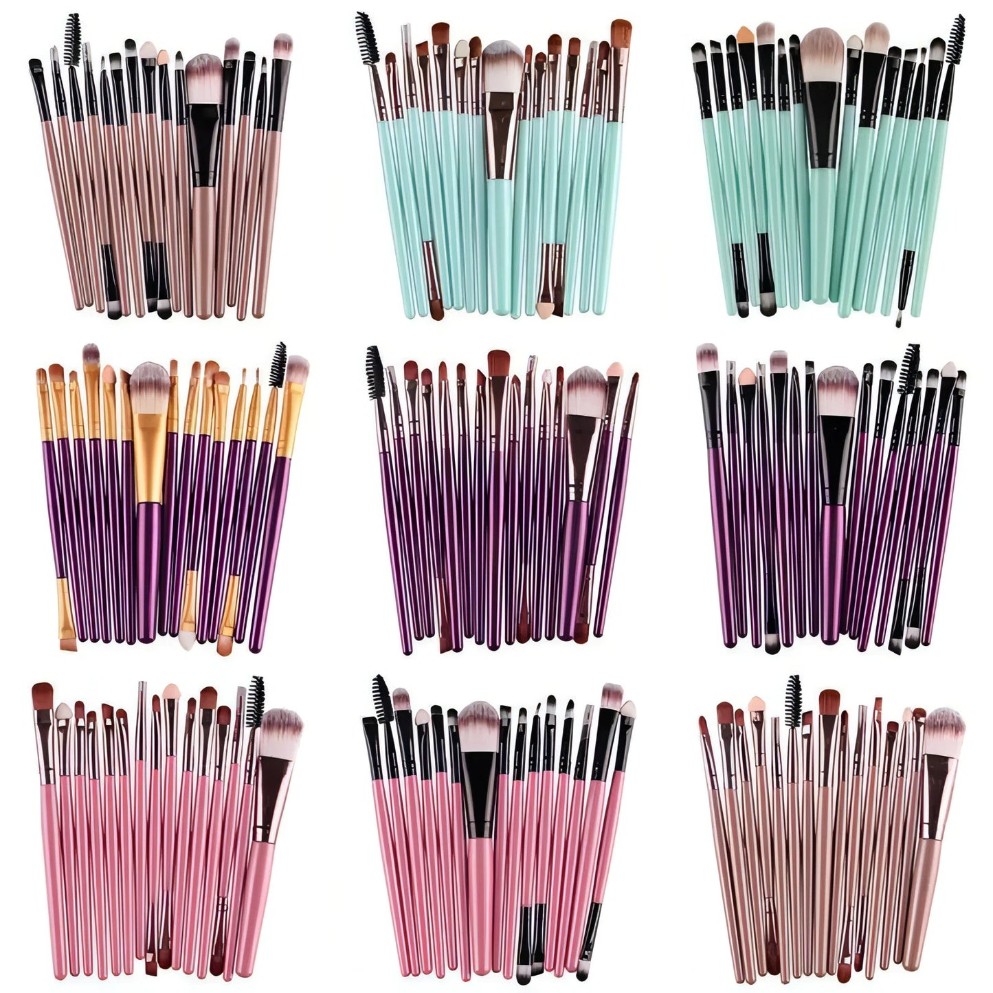 Brush Makeup Kit - Allure SocietyMakeup Brush Set