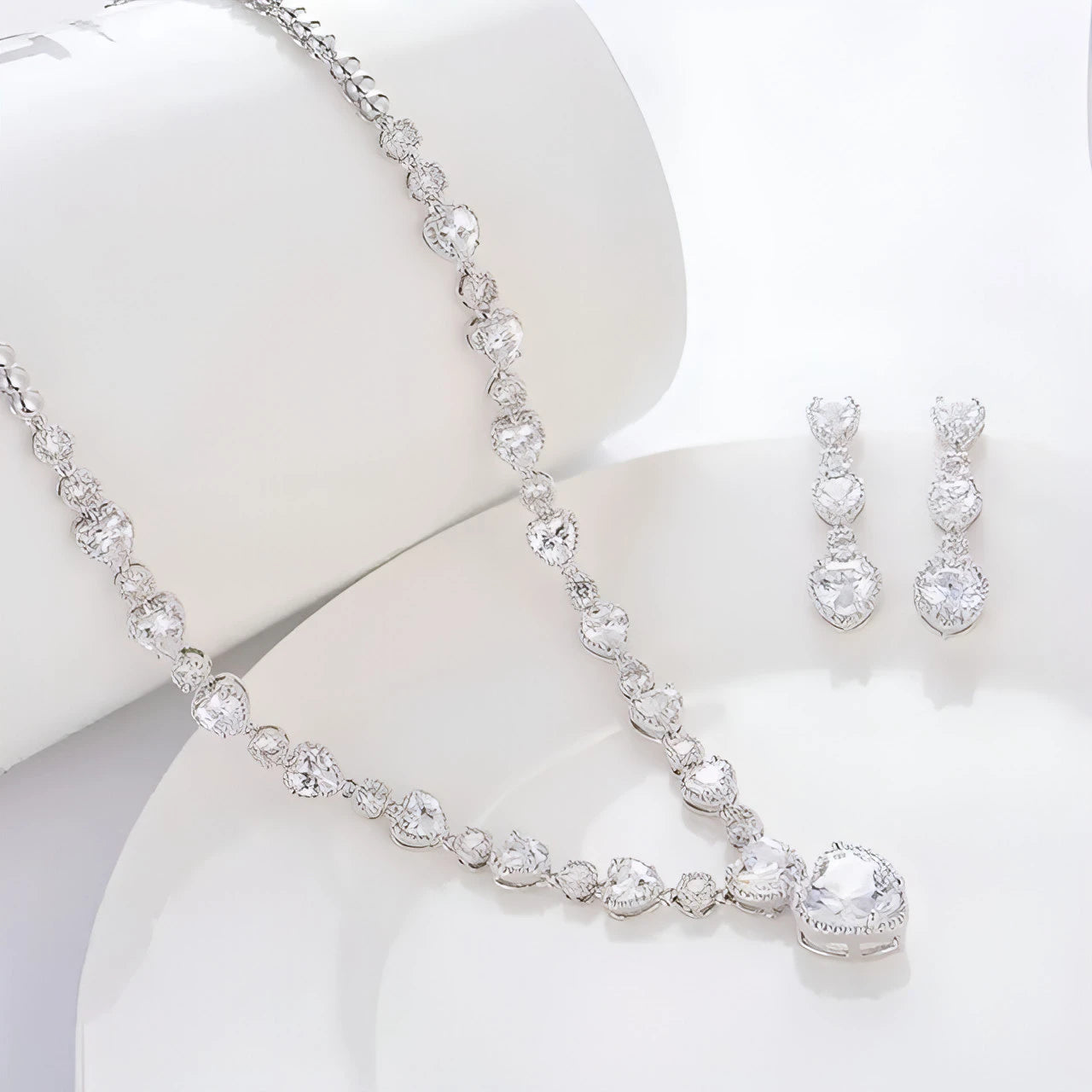 Cellacity Hollow Heart Earrings - Allure SocietyNecklaces