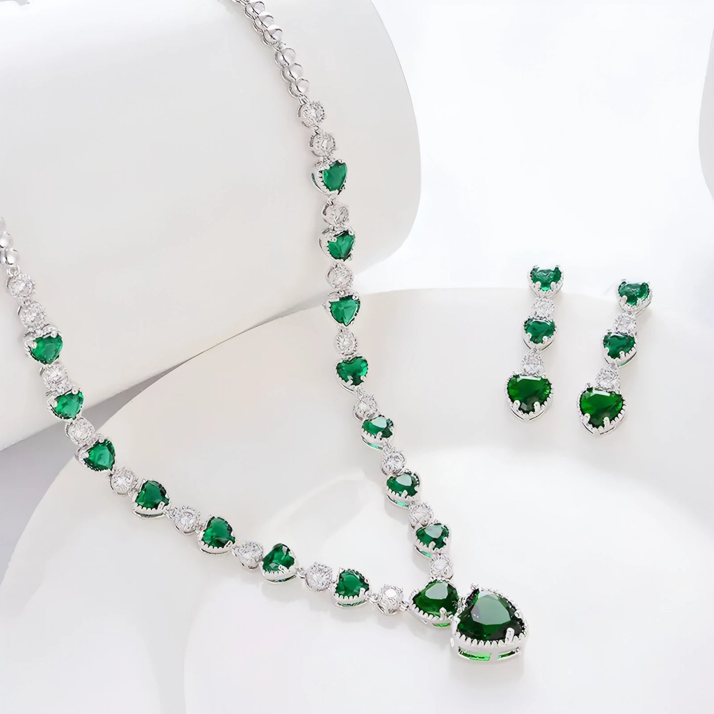 Cellacity Hollow Heart Earrings - Allure SocietyNecklaces
