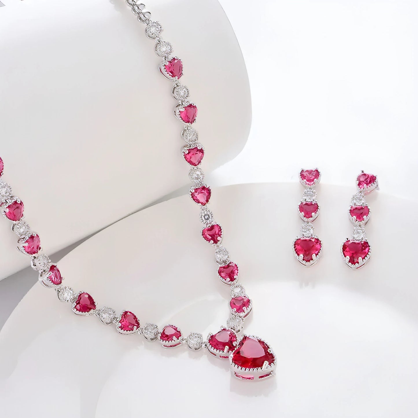 Cellacity Hollow Heart Earrings - Allure SocietyNecklaces