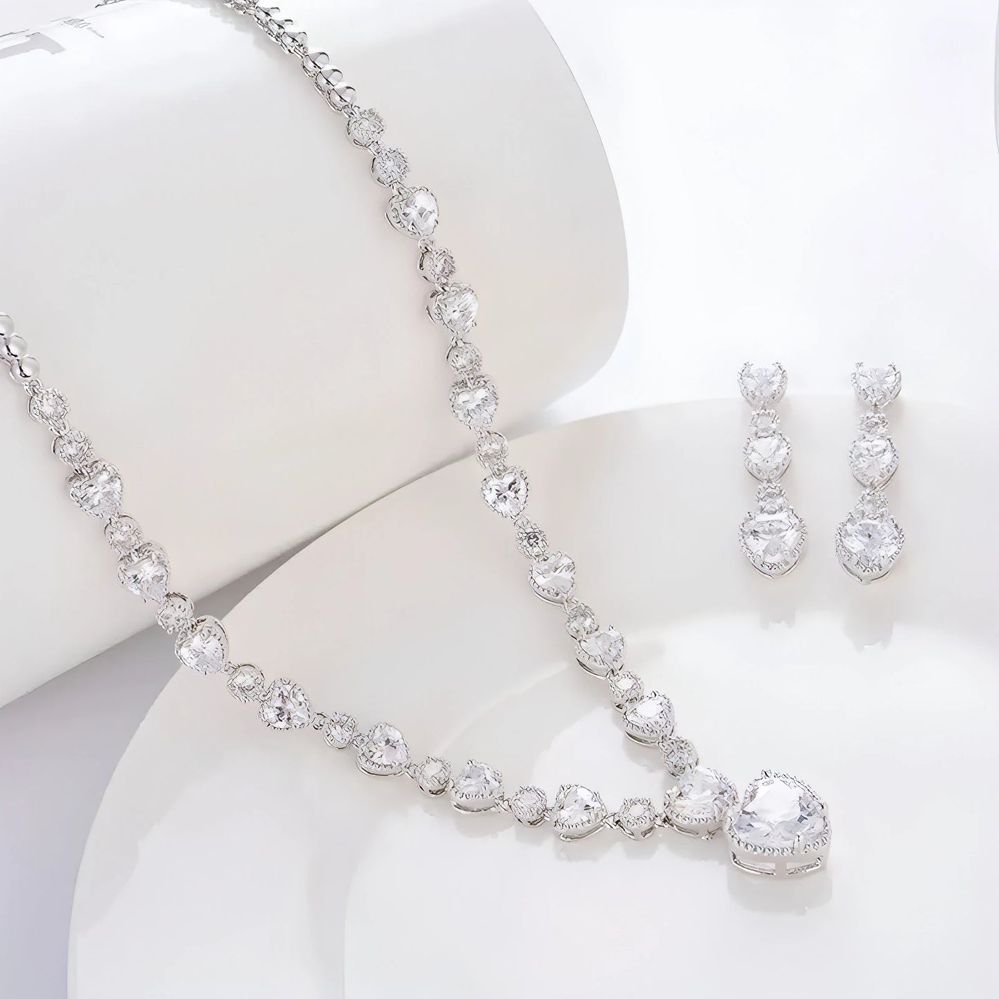 Cellacity Hollow Heart Earrings - Allure SocietyNecklaces