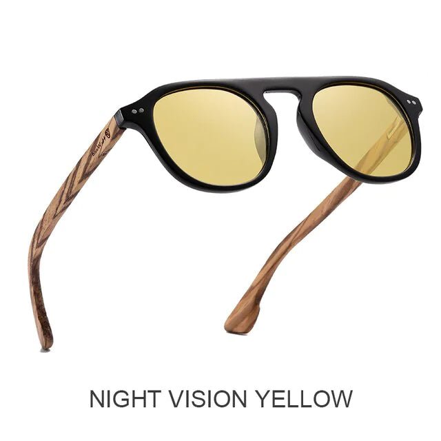 Classic Wood Sunglasses - Allure SocietyUV Sunglasses