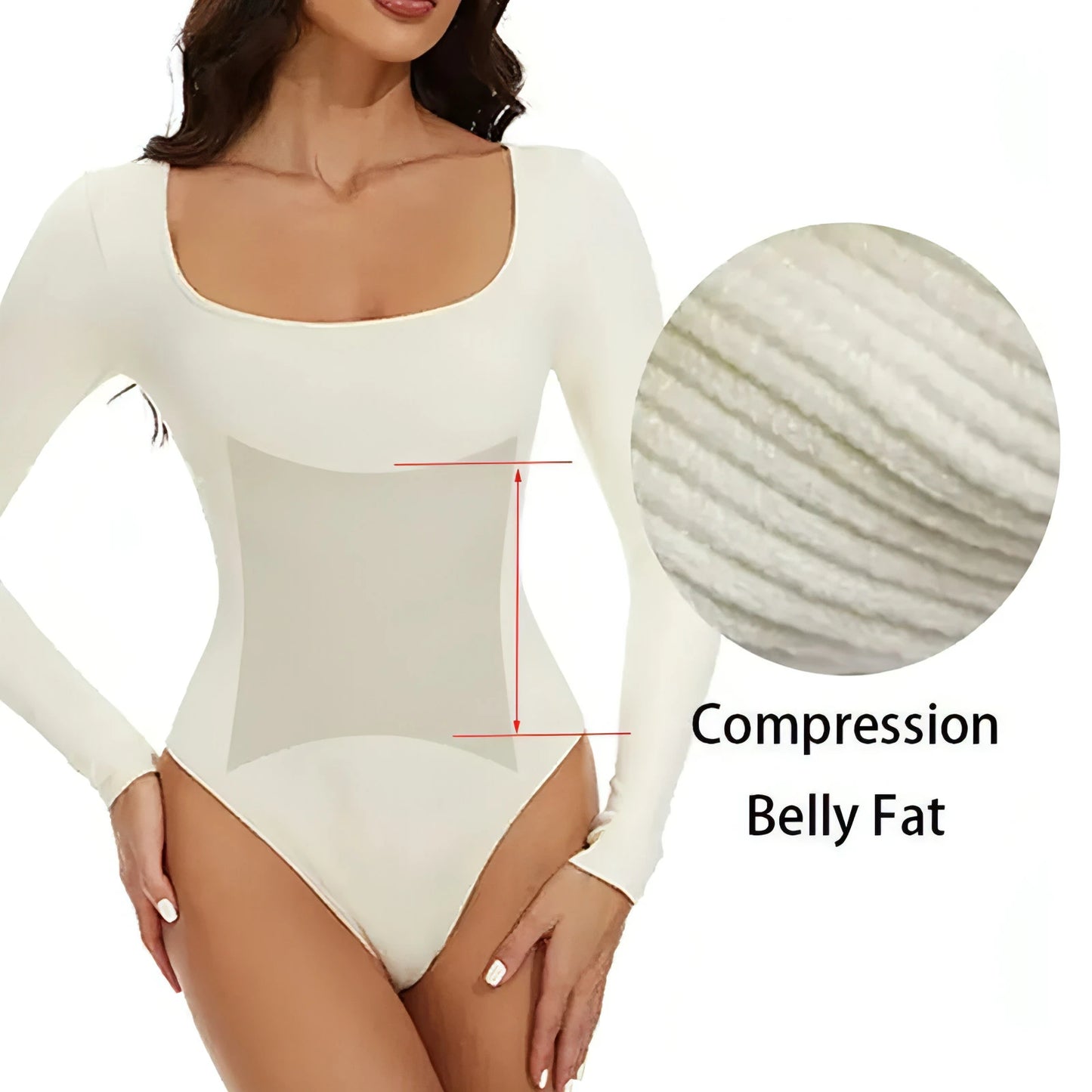 GUUDIA Spandex Elastic Body Suit Shapewear - Allure SocietyShapewear