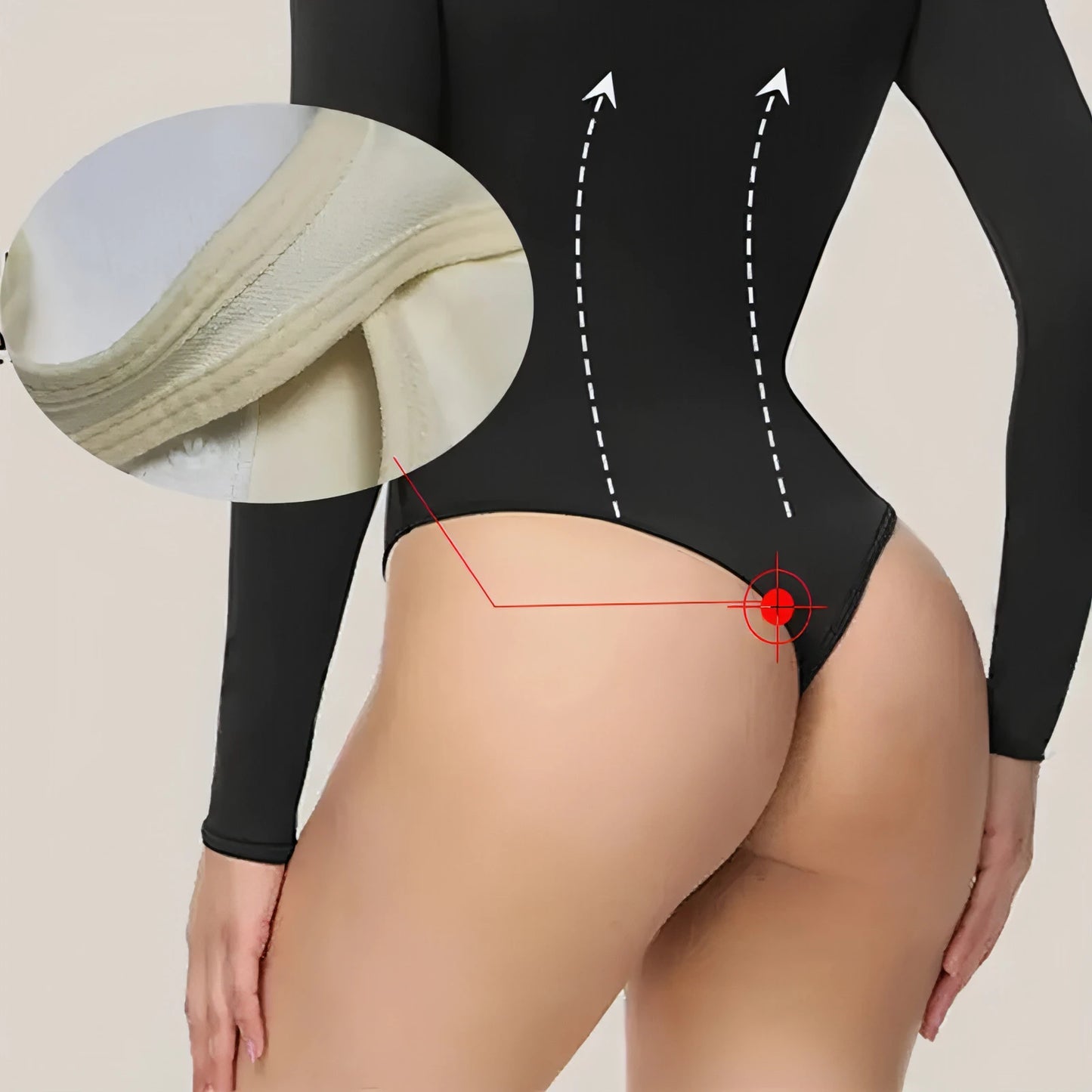 GUUDIA Spandex Elastic Body Suit Shapewear - Allure SocietyShapewear
