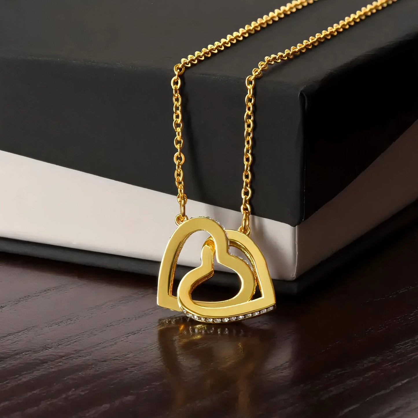 Interlocking Hearts Necklace - Allure SocietyNecklaces