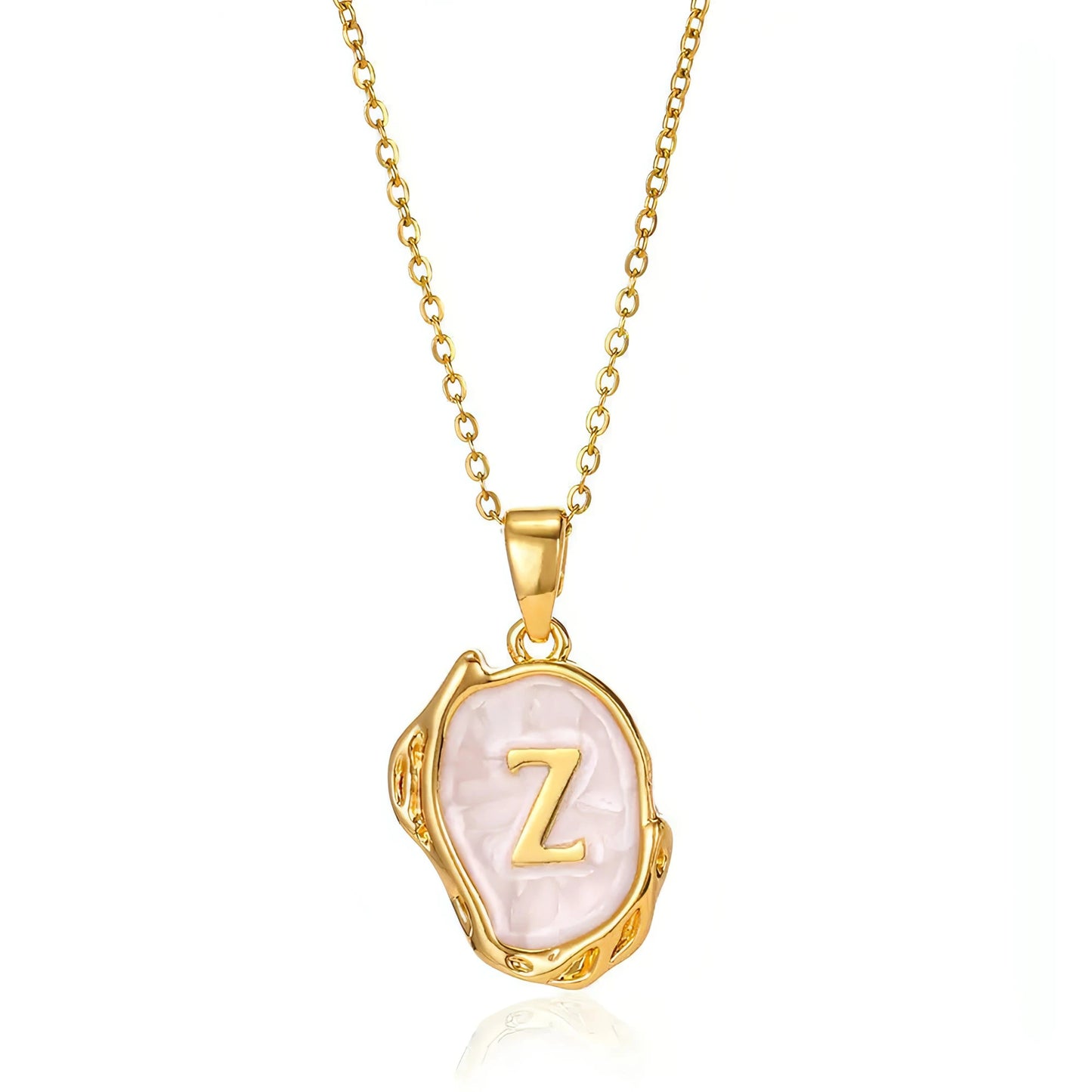 Letters Dimensional Necklace - Allure Society