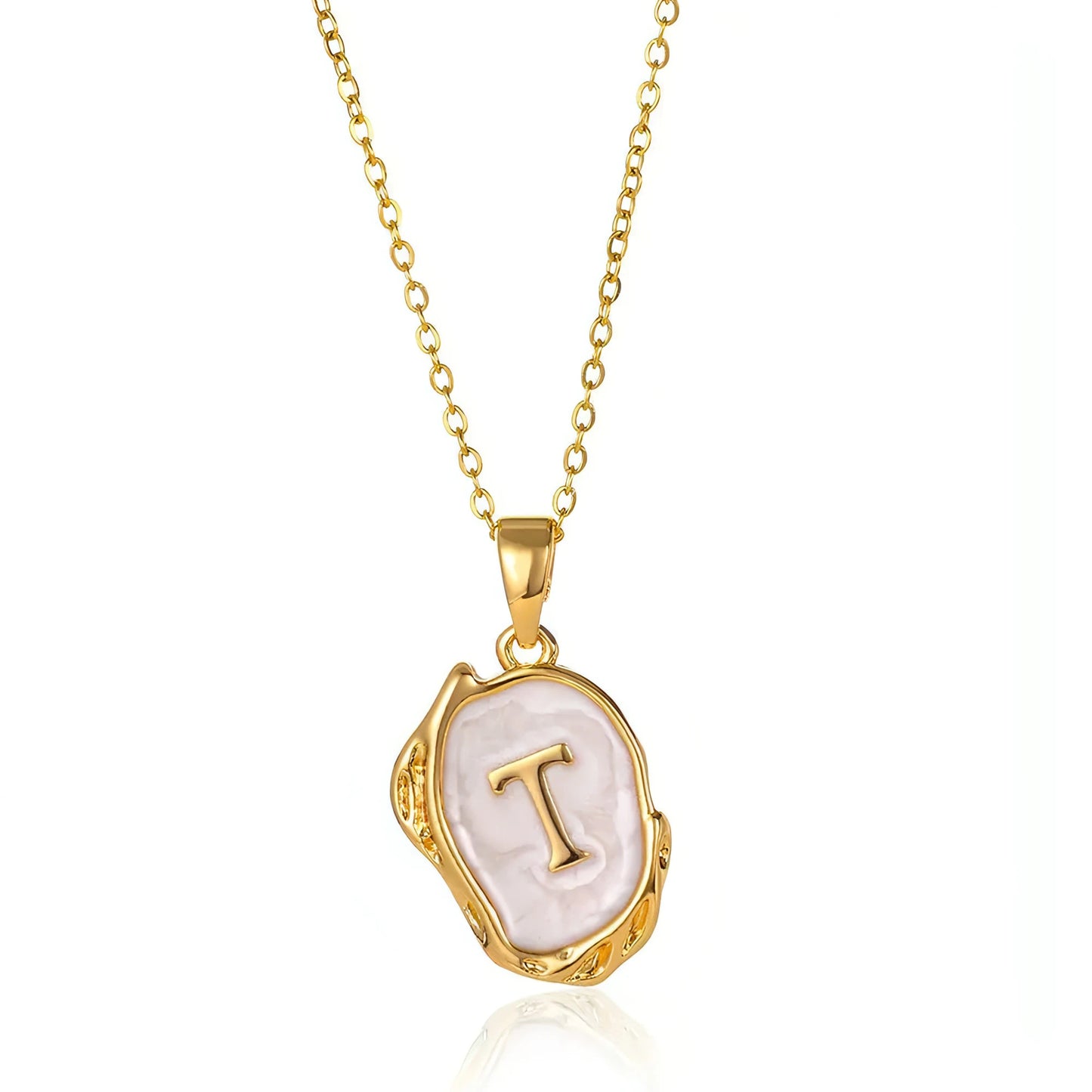 Letters Dimensional Necklace - Allure SocietyNecklaces