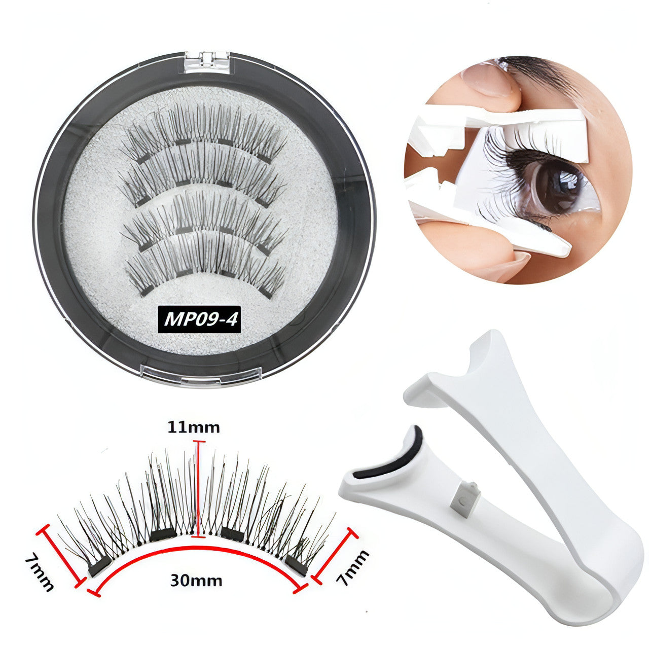 Magnetic Eyelashes - Allure SocietyFalse Eyelashes