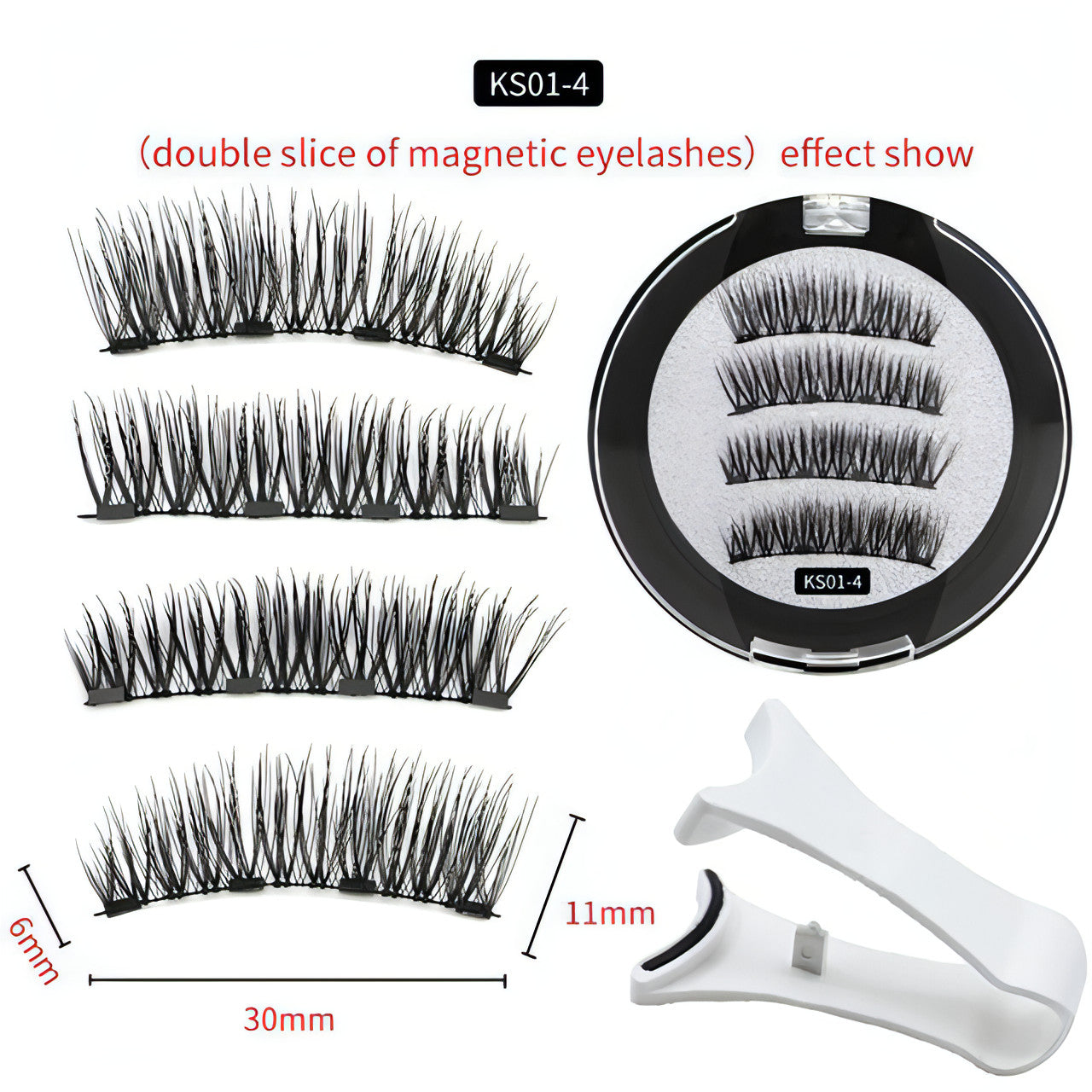 Magnetic Eyelashes - Allure SocietyFalse Eyelashes