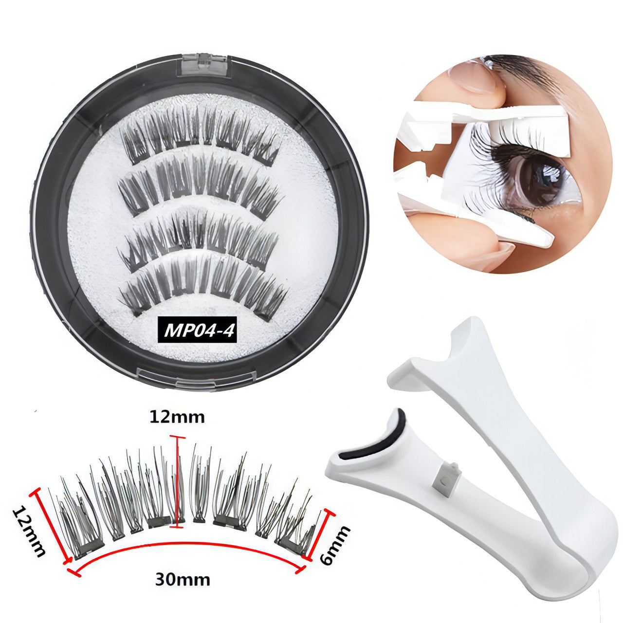 Magnetic Eyelashes - Allure SocietyFalse Eyelashes