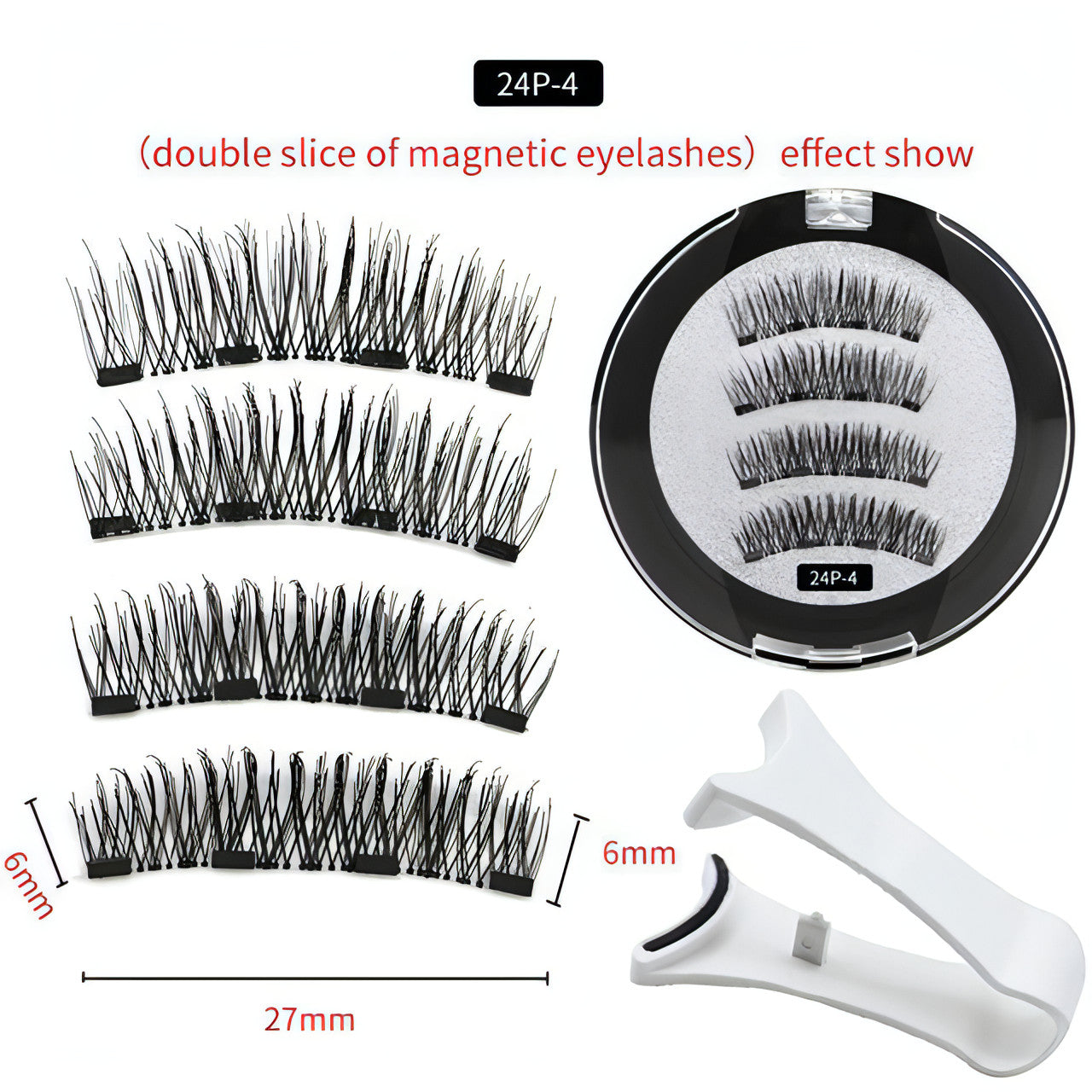 Magnetic Eyelashes - Allure SocietyFalse Eyelashes