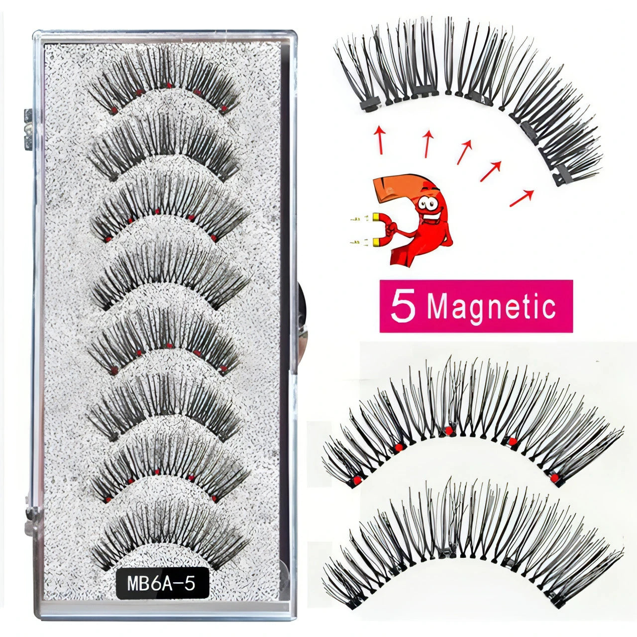 Magnetic Eyelashes Curler Set - Allure SocietyFalse Eyelashes