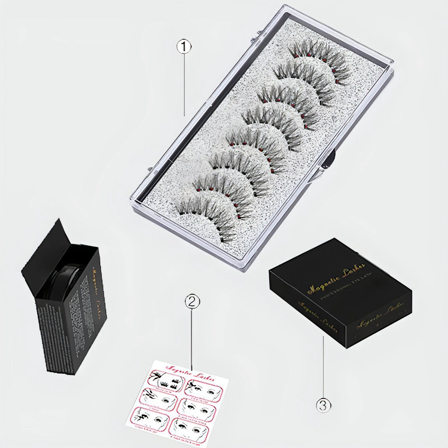 Magnetic Eyelashes Curler Set - Allure SocietyFalse Eyelashes