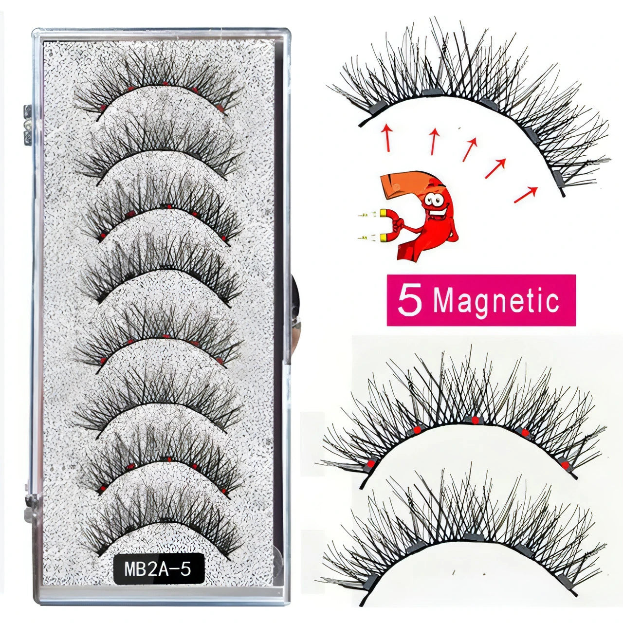 Magnetic Eyelashes Curler Set - Allure SocietyFalse Eyelashes