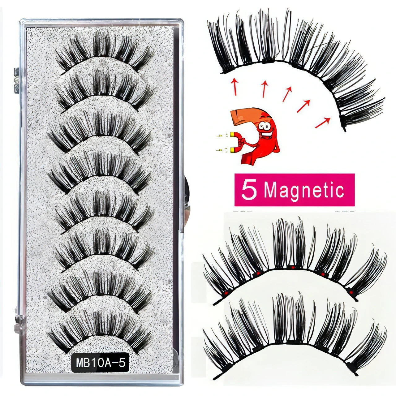 Magnetic Eyelashes Curler Set - Allure SocietyFalse Eyelashes