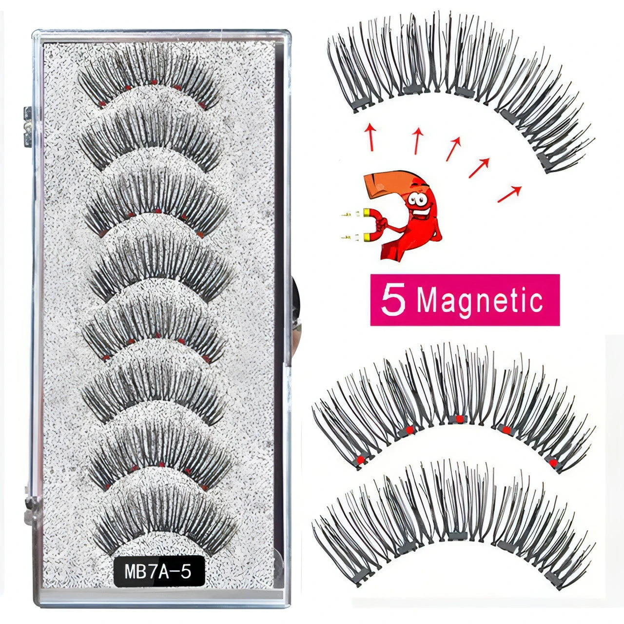 Magnetic Eyelashes Curler Set - Allure SocietyFalse Eyelashes
