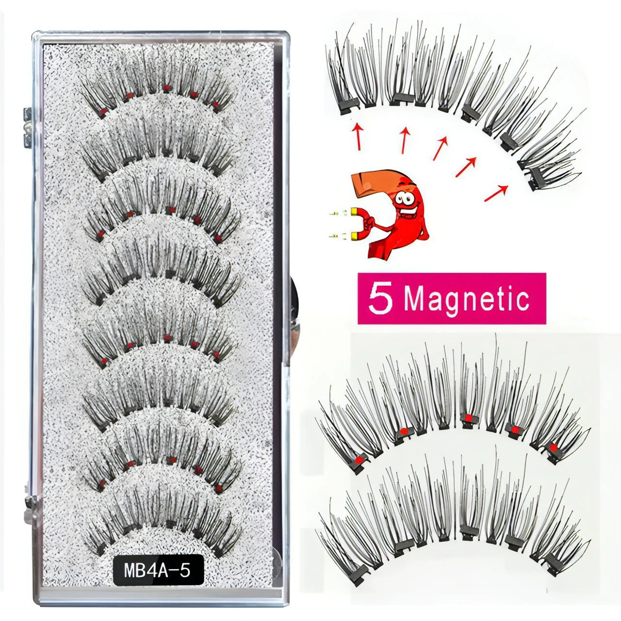 Magnetic Eyelashes Curler Set - Allure SocietyFalse Eyelashes