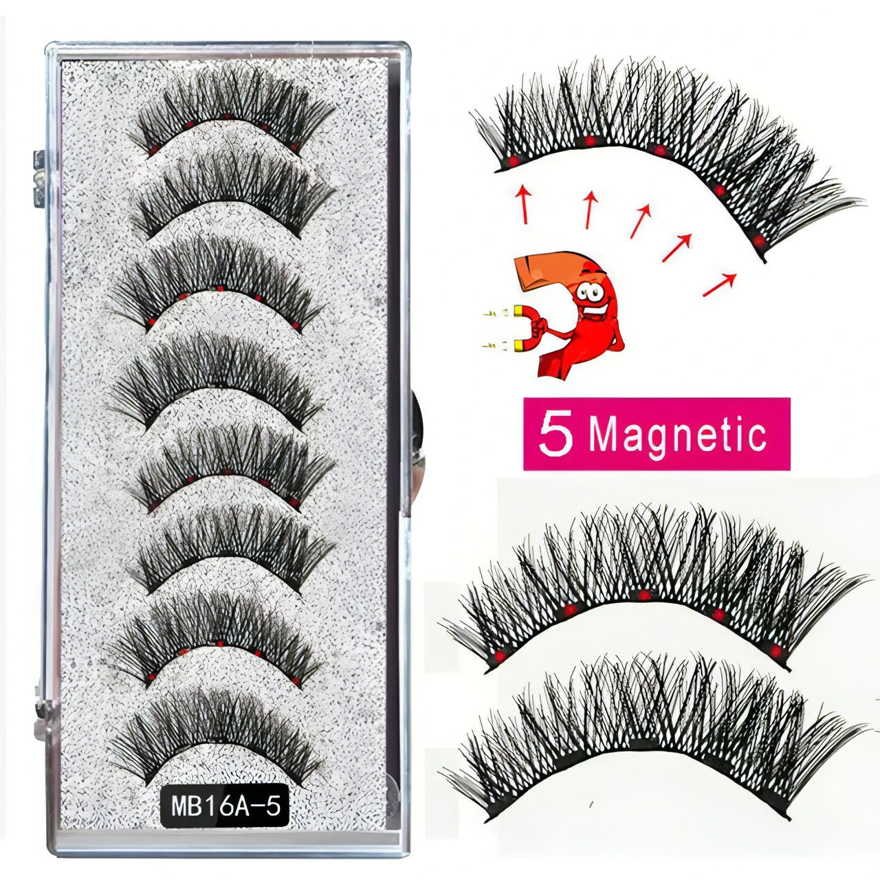 Magnetic Eyelashes Curler Set - Allure SocietyFalse Eyelashes