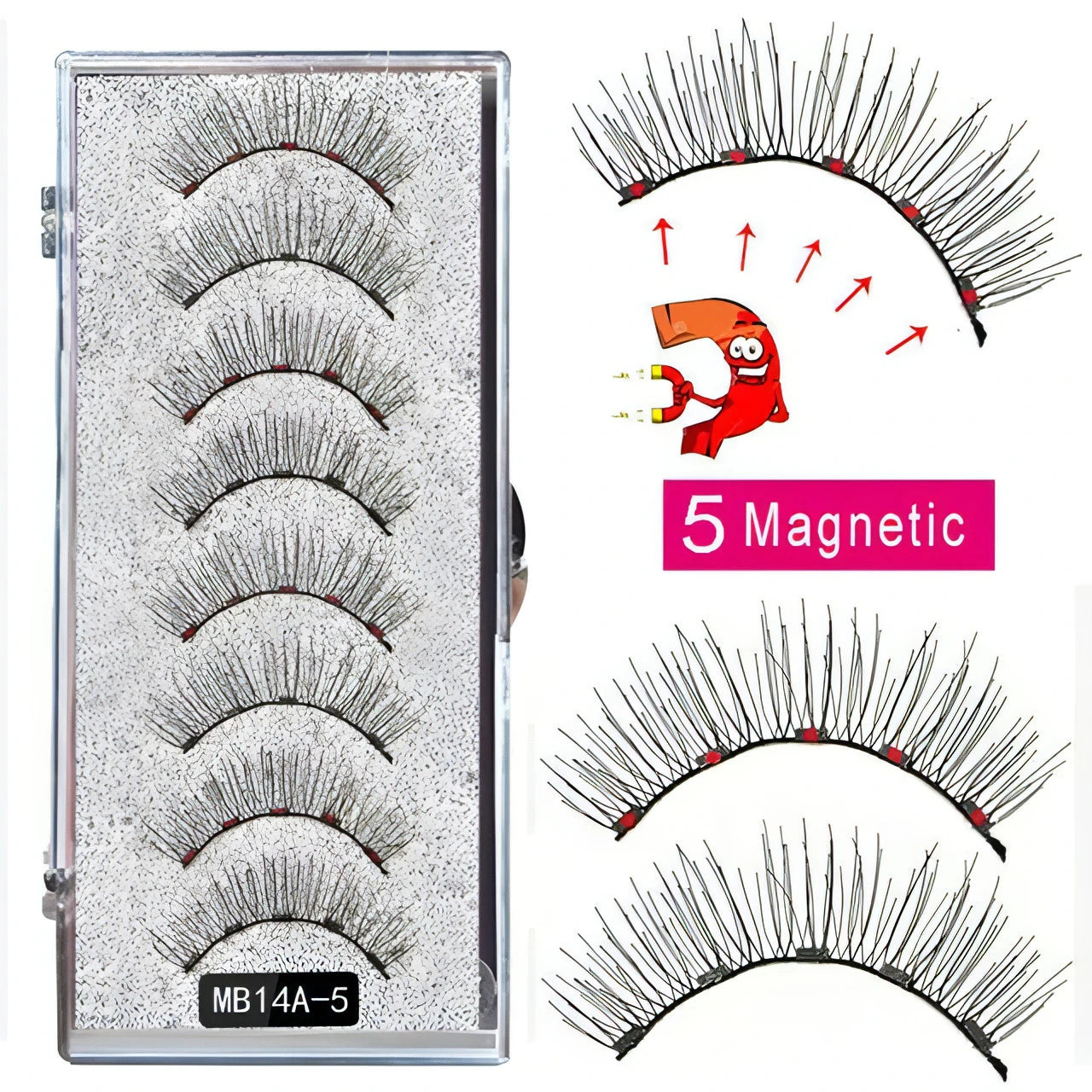 Magnetic Eyelashes Curler Set - Allure SocietyFalse Eyelashes