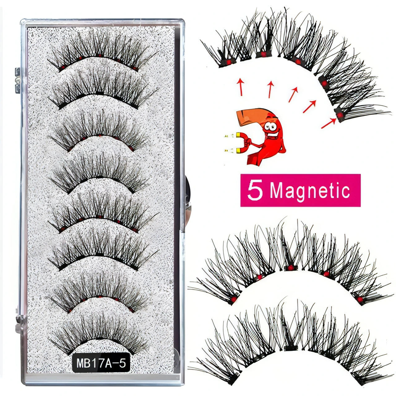 Magnetic Eyelashes Curler Set - Allure SocietyFalse Eyelashes