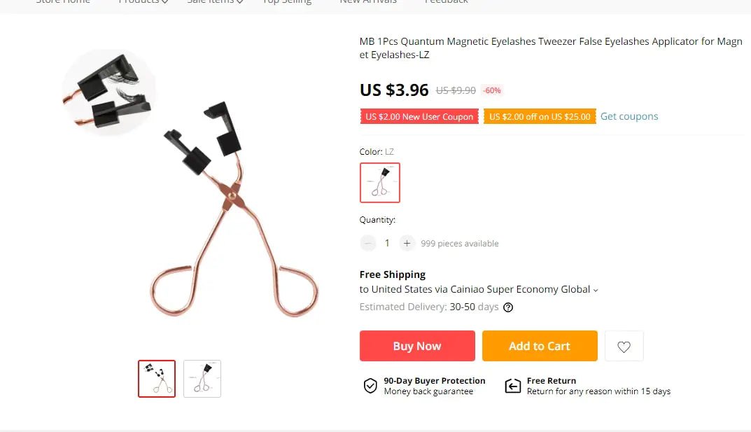 Magnetic Eyelashes Curler Set - Allure SocietyFalse Eyelashes