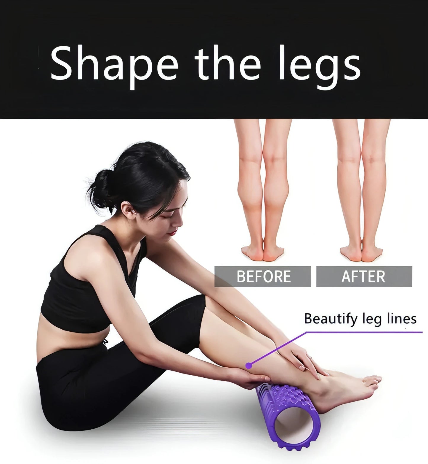 Mini Size Yoga Column Foam Roller - Allure SocietyFitness Equipment