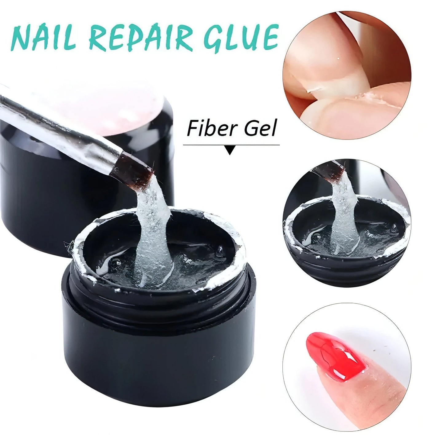 Nail Repair Gel - Allure SocietyFalse Nail Kits and Dryers