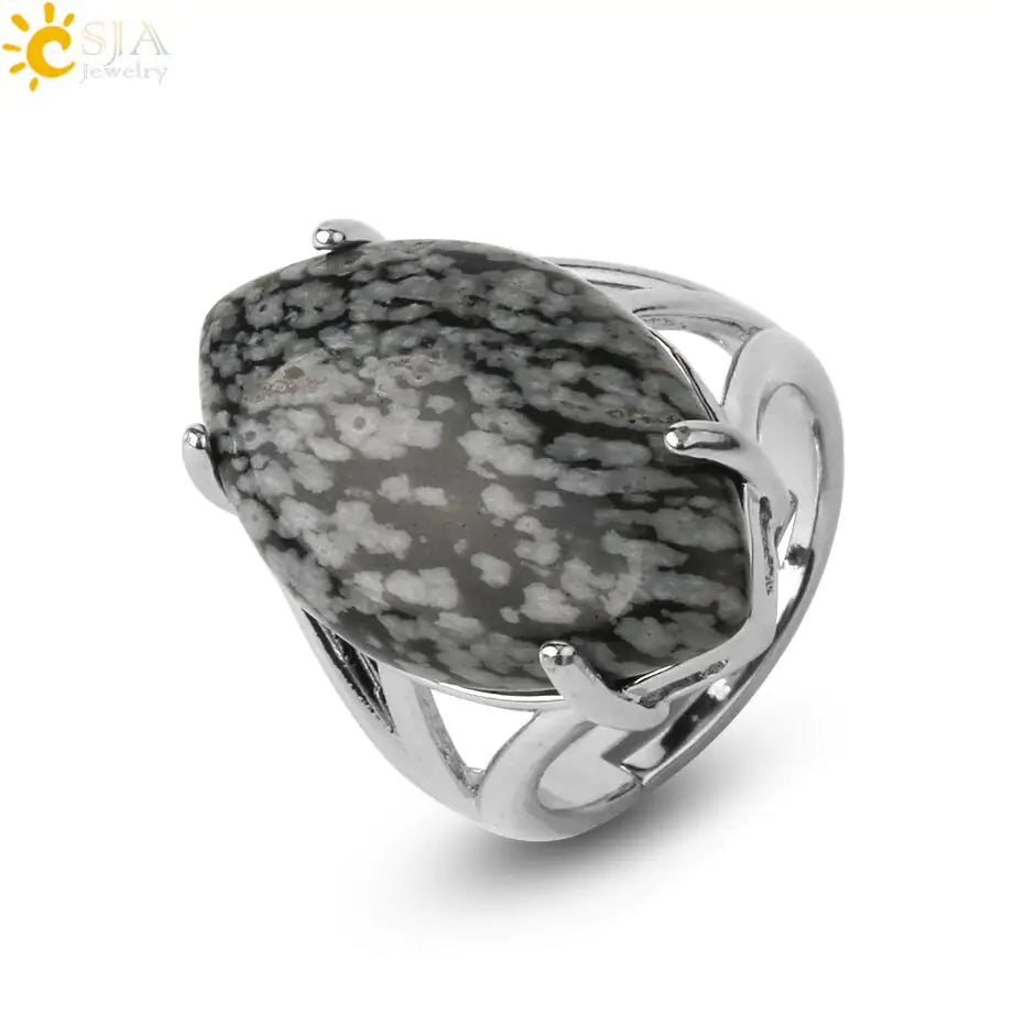 Natural Crystal Rings - Allure SocietyRings