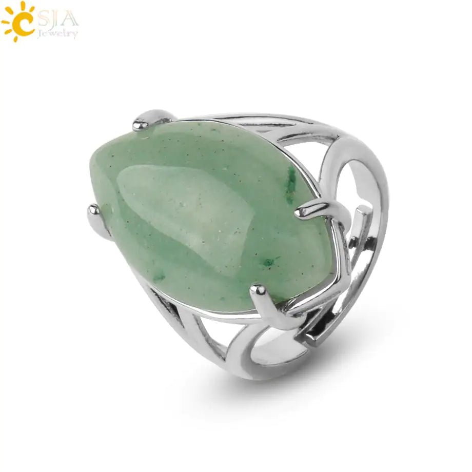 Natural Crystal Rings - Allure SocietyRings