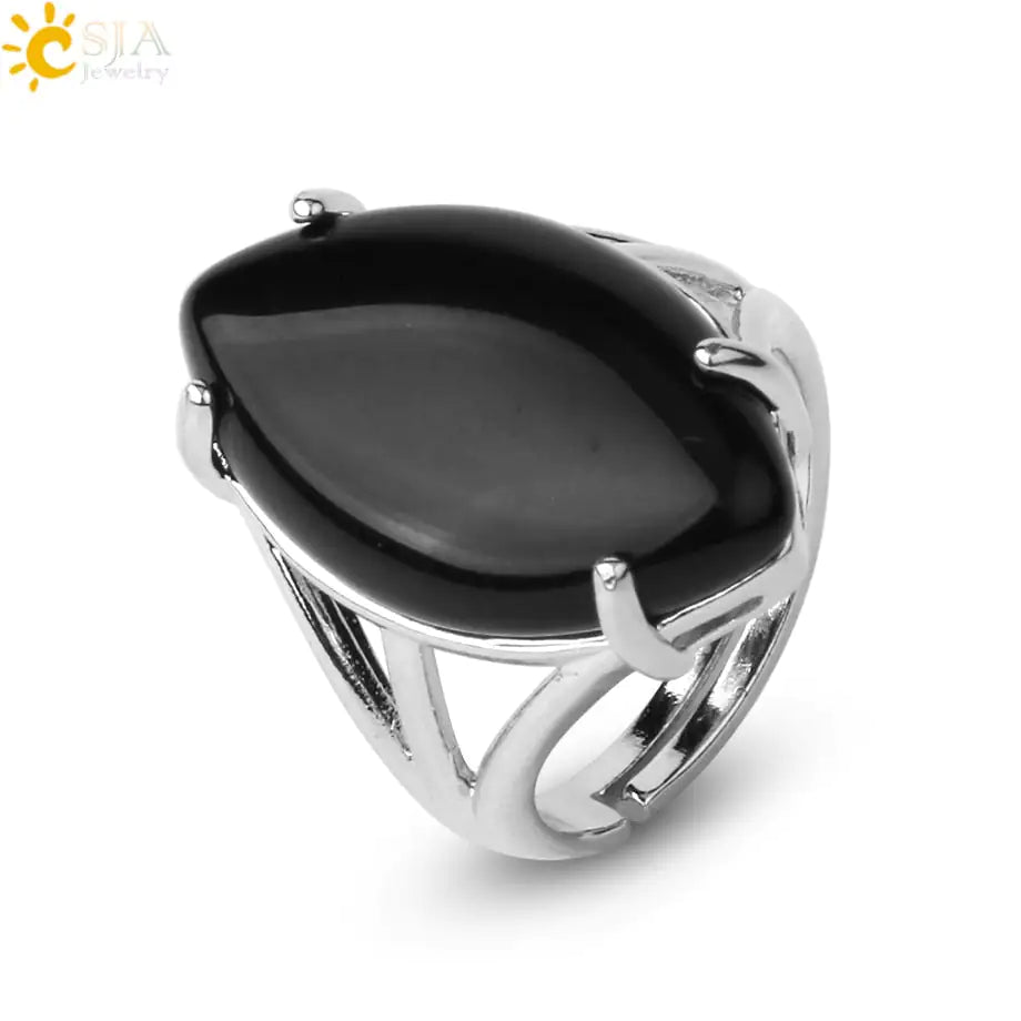 Natural Crystal Rings - Allure SocietyRings