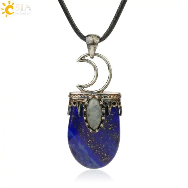 Natural Stone Antique Necklace - Allure Society
