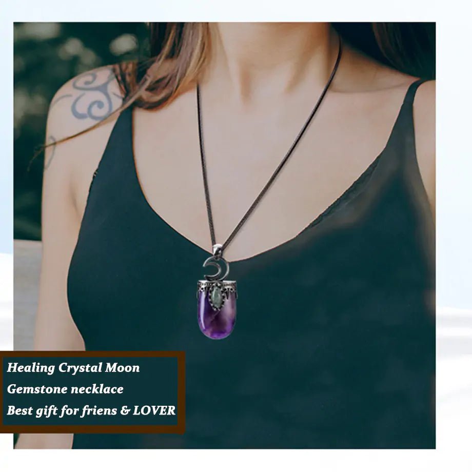 Natural Stone Antique Necklace - Allure Society