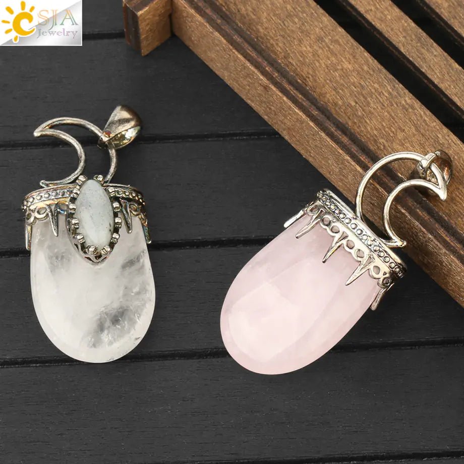 Natural Stone Antique Necklace - Allure Society