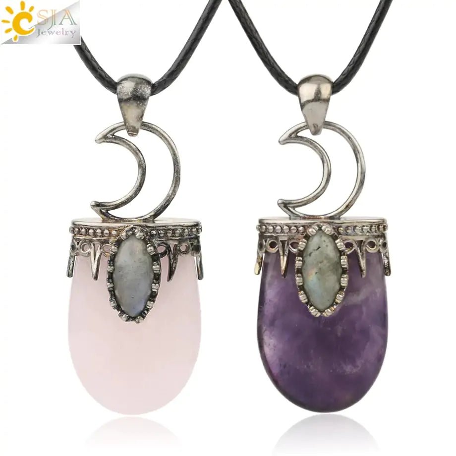 Natural Stone Antique Necklace - Allure Society