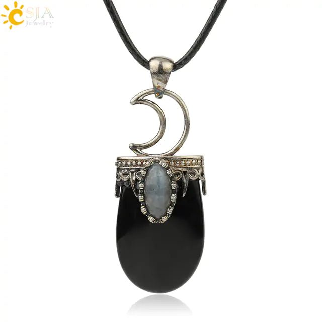 Natural Stone Antique Necklace - Allure Society