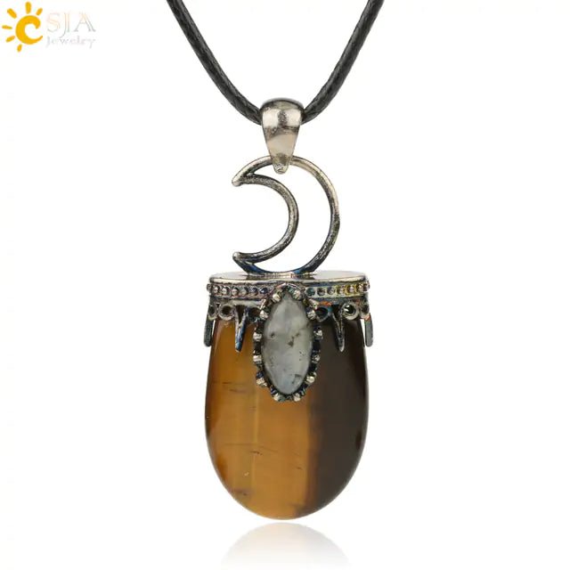 Natural Stone Antique Necklace - Allure Society
