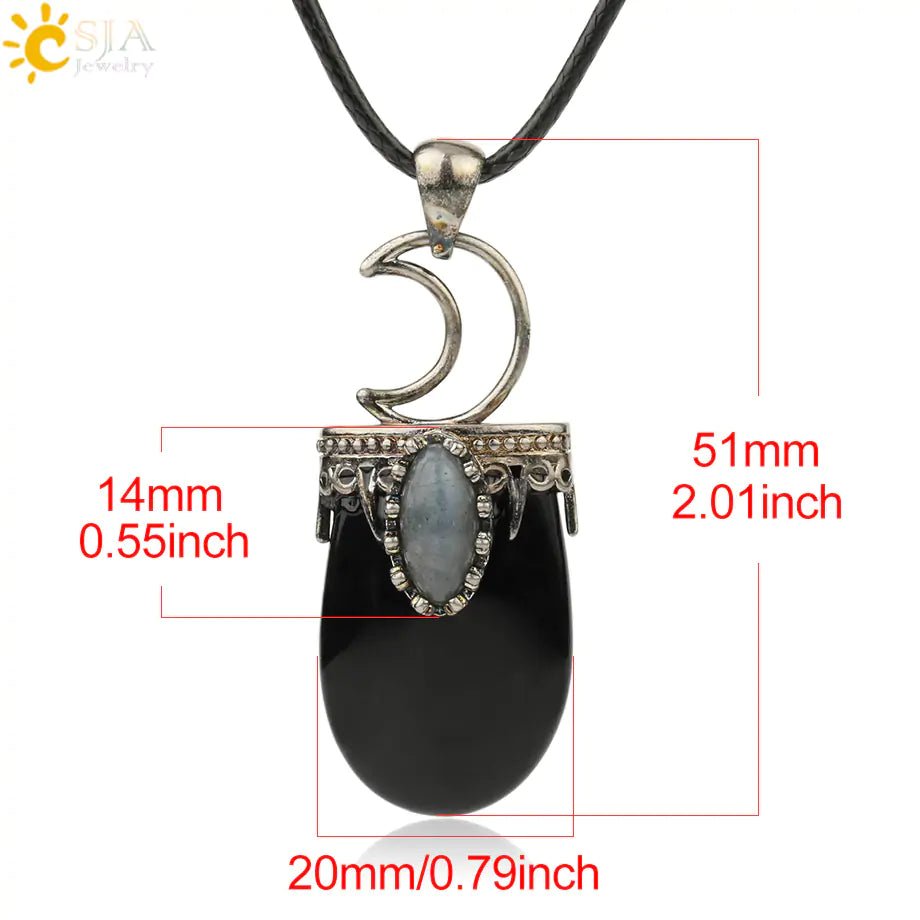 Natural Stone Antique Necklace - Allure Society