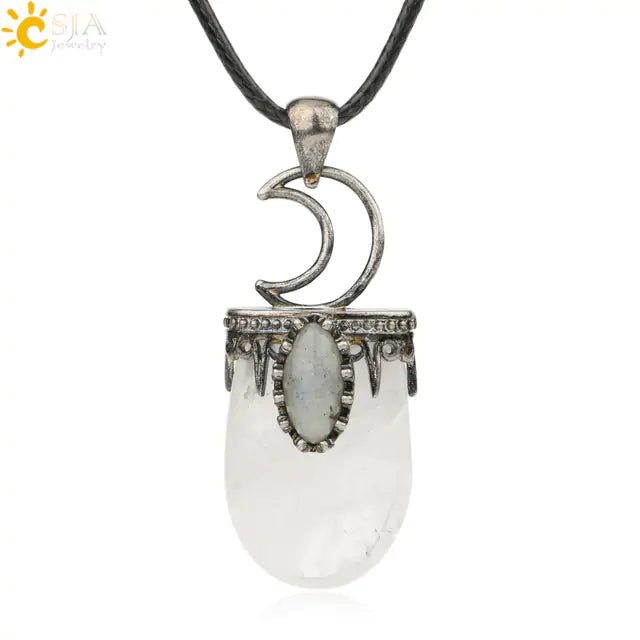Natural Stone Antique Necklace - Allure Society