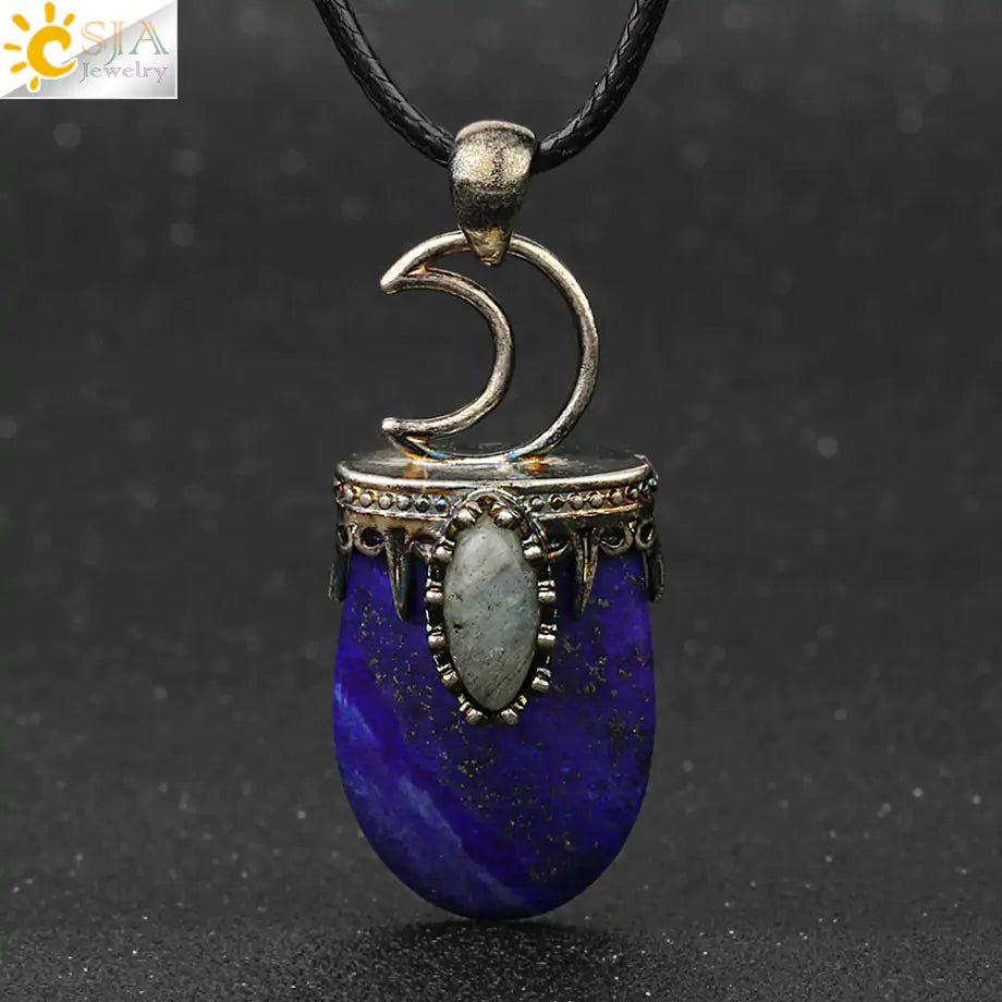 Natural Stone Antique Necklace - Allure Society