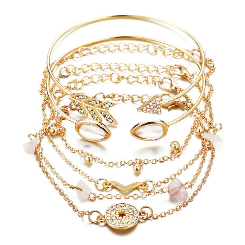 Six - Piece Bracelet Set - Allure SocietyBracelets