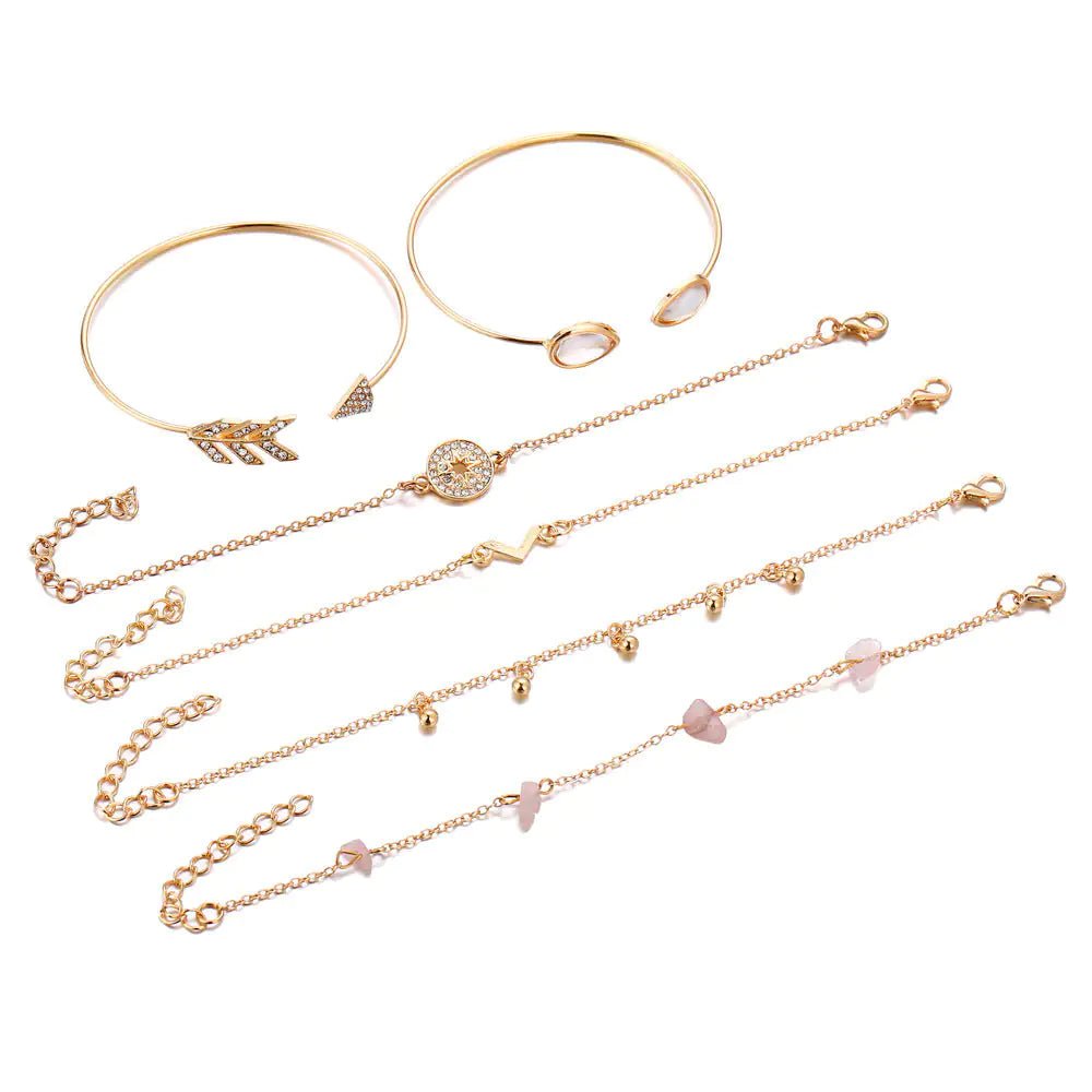 Six - Piece Bracelet Set - Allure SocietyBracelets