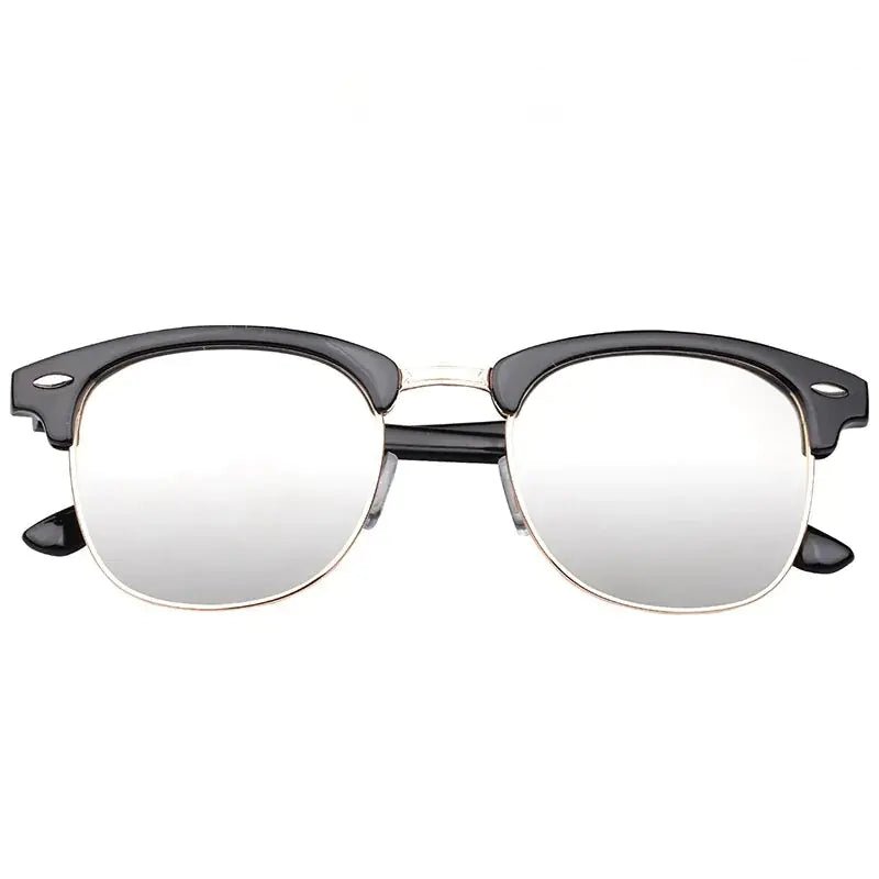 Polarized Semi - Rimless Unisex Sunglasses - Allure SocietyPolarised Sunglasses